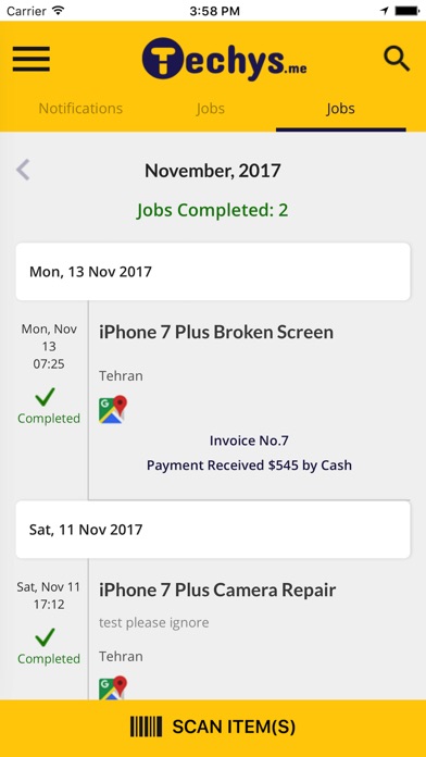 Techys Service App screenshot 3