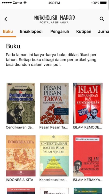 Nurcholish Madjid by Fahd Pahdepie