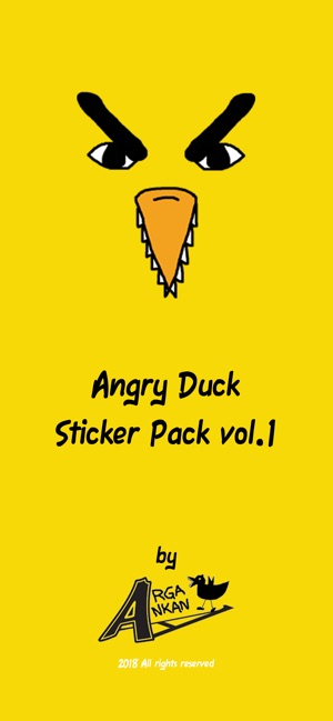 Angry Duck Stickers vol. 1