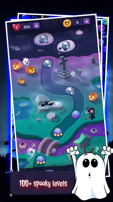 Spooky Bubbles screenshot 2