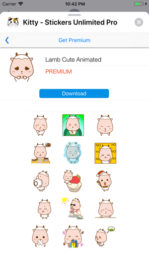 Kitty - Stickers Unlimited Pro(圖5)-速報App