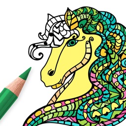 Dessins de Coloriage Cheval