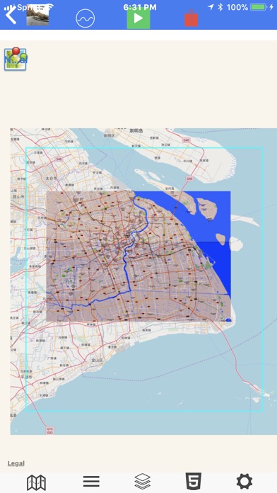 Shanghai Scaled Subway Map screenshot 4