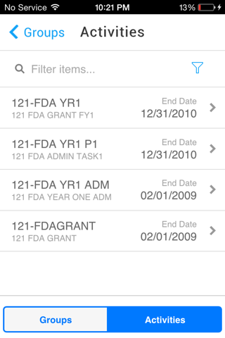 Infor Lawson Mobile Projects - náhled