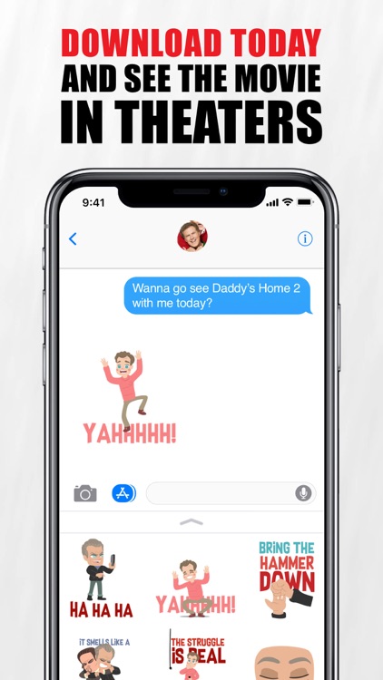 Daddy's Home 2 Sticker Pack