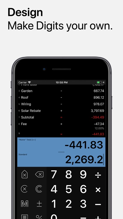 Digits Tape Calculator screenshot-7