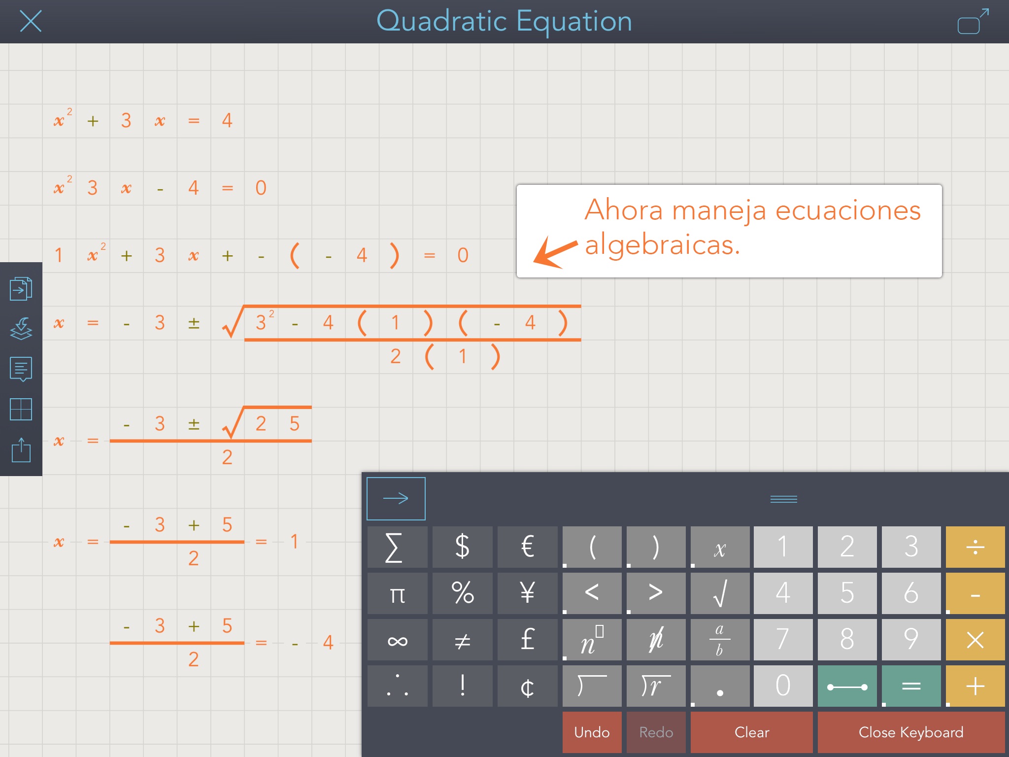 Modmath Pro Legacy screenshot 2