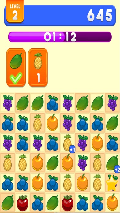 Match 3 Puzzle - Fruity Pops screenshot 2
