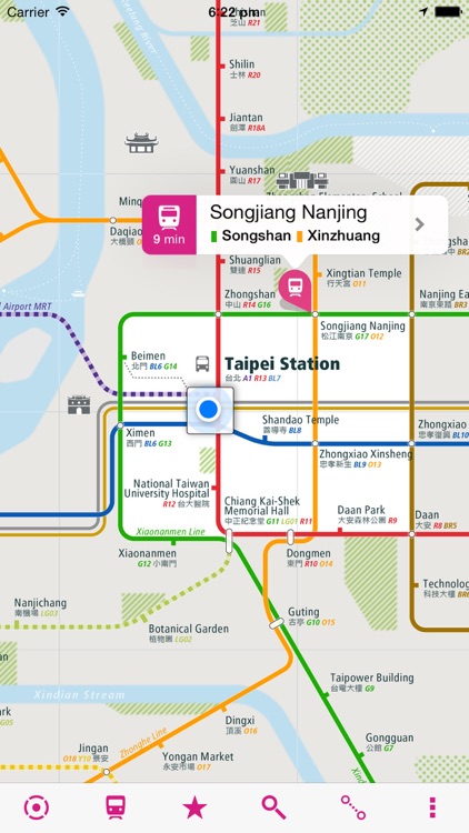 Taipei Rail Map
