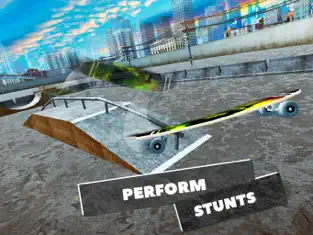 Imágen 2 True Touchgrind Skate Race 3D iphone