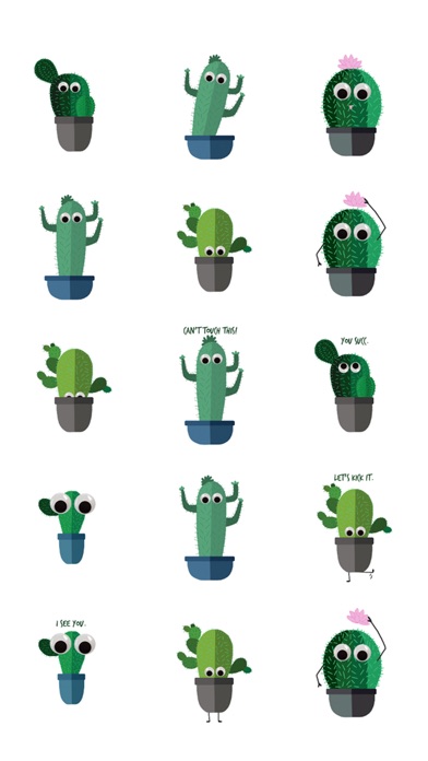 Sassy Cacti (animated) screenshot 2