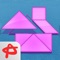 Find dozens of colorful layouts in Pocket Tangrams