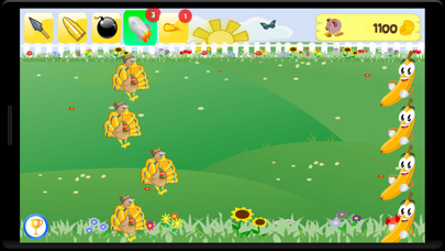 Garden Attack Math Learn Game screenshot 2