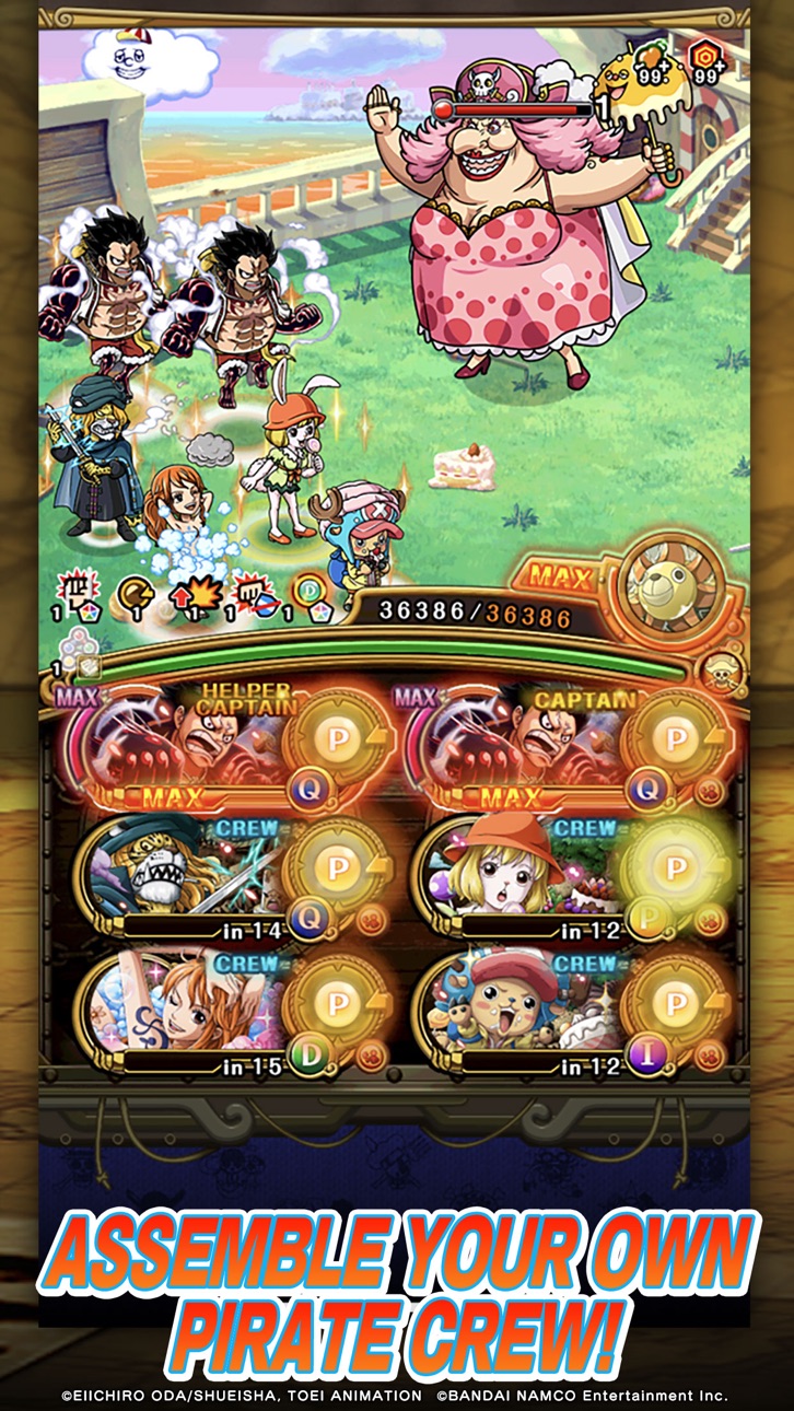 FREE ONE PIECE TREASURE CRUISE Hack screenshot 5 - iOS game interface