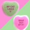 Sweet Sour Candy Hearts