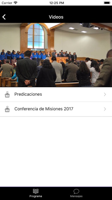 Iglesia Bautista Libertad App screenshot 2
