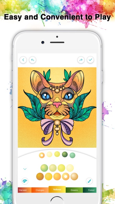 Sweet Color - A coloring book screenshot 2