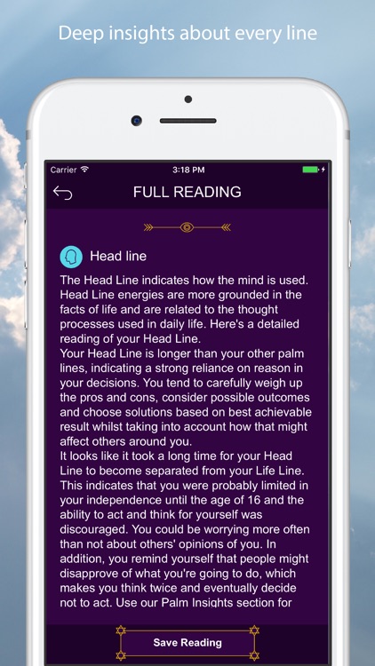 Palm Insight - Palm Reading and Fortune Teller