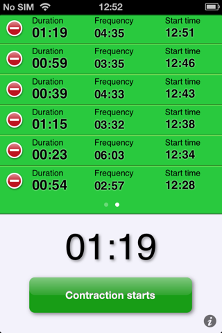 The Contraction App screenshot 2