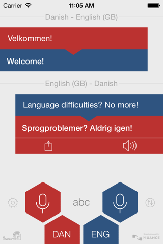 Babel Danish Voice Translator screenshot 2