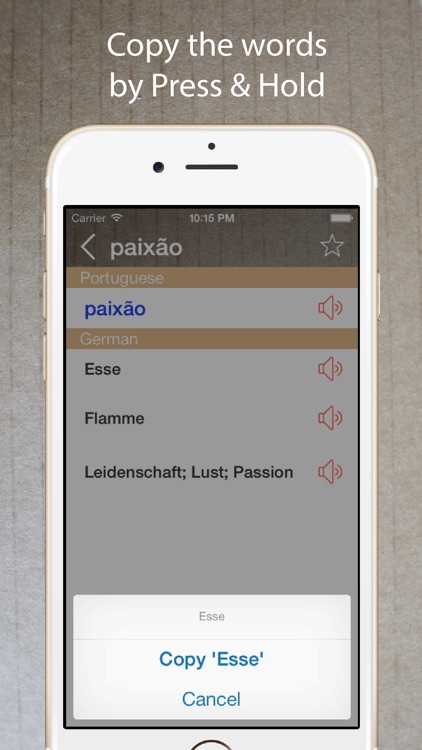 German Portuguese Dictionary + screenshot-3