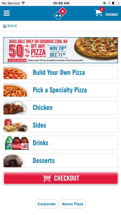 Domino's Jamaica screenshot 3