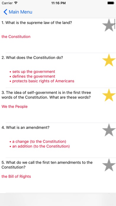 USA Civic Exam - 2021 Latest screenshot 3