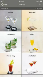 the photo cookbook – cocktails iphone screenshot 1