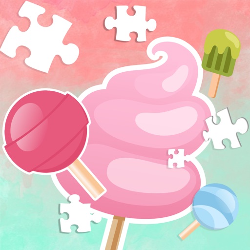 Cute Candy Sweet & Jelly Jigsaw Puzzle
