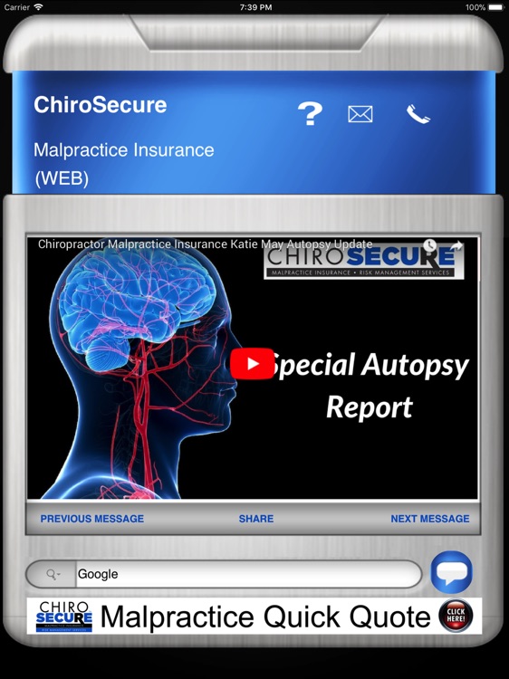 ChiroSecure Insurance HD screenshot-3