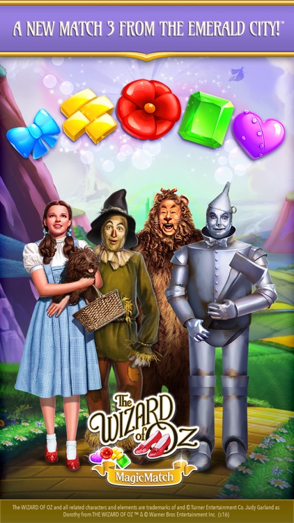 Wizard of Oz Magic Match 3 screenshot-0