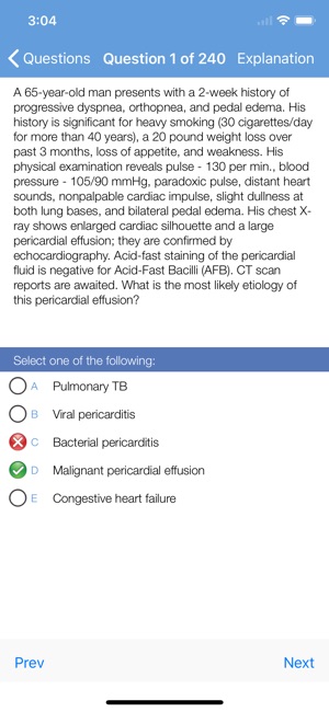 Internal Medicine Practice Exa(圖2)-速報App