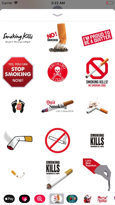 Quit Smoking Sticker Pack screenshot 2