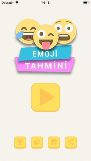 Emoji Tahmini Oyunu - Kelime