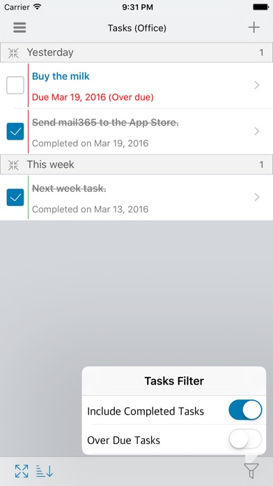 Mail365 Mail Calendar Tasks Apprecs