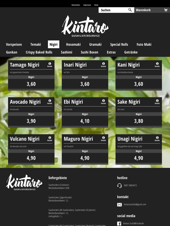 Screenshot #4 pour Kintaro Sushi