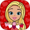 Barbie Valentine Stickers