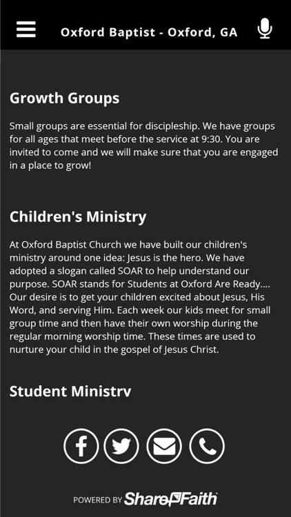 Oxford Baptist - Oxford, GA