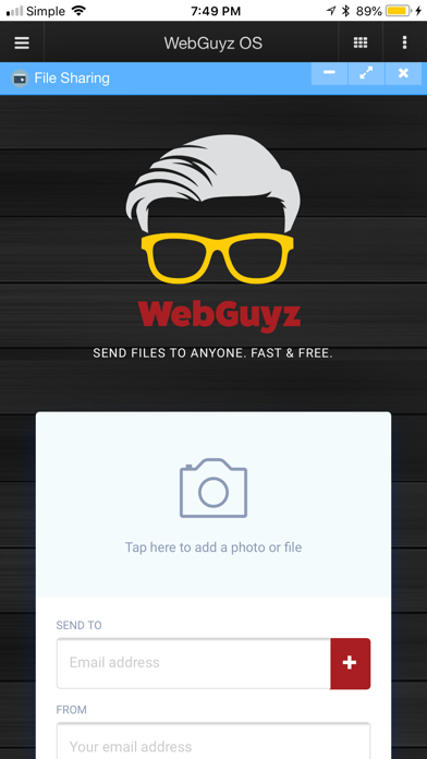 WebGuyz OS screenshot 2