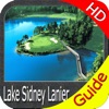 Lake Lanier GA HD Fishing Maps