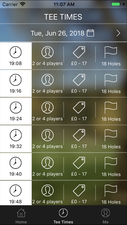 Trent Park Golf Tee Times