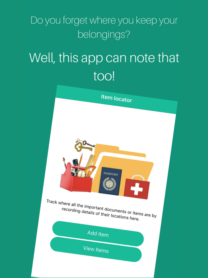 When n Where - Stuff Tracker
