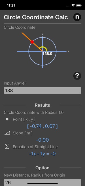 Circle Coordinate Calculator(圖3)-速報App