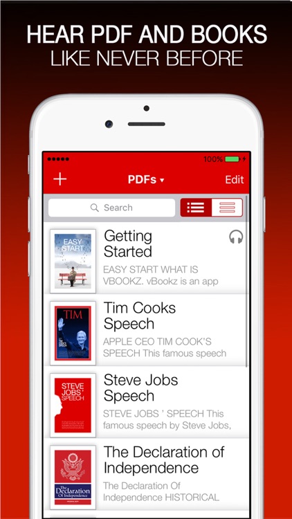 vBookz PDF Voice Reader