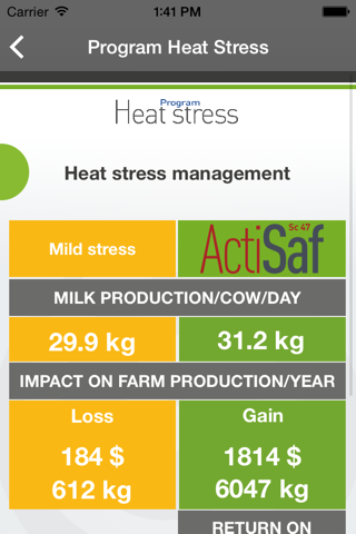 Program Heat Stress® VL screenshot 4