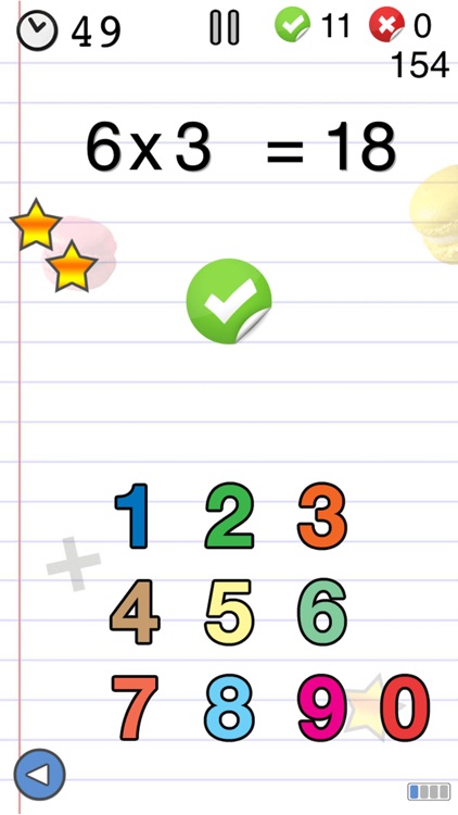 AB Math lite - fun games for kids: times tables