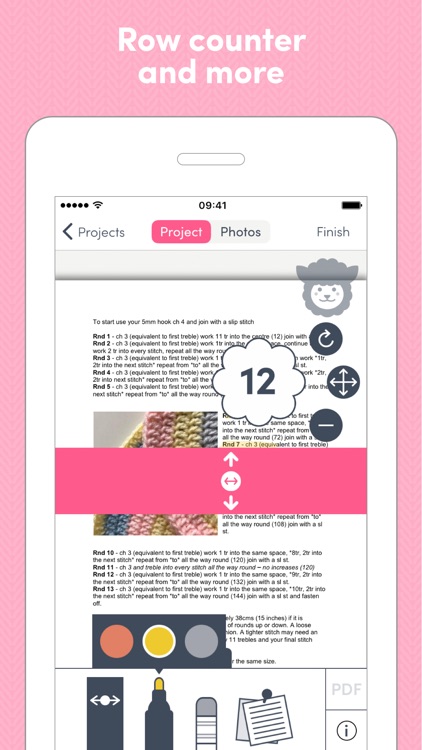 LoveCrochet: Crochet companion screenshot-3