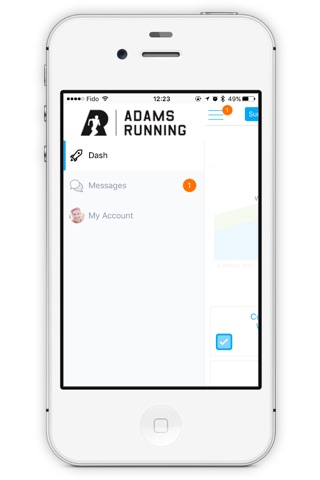 AdamsRunning screenshot 2