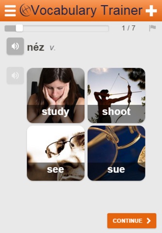 Learn Hungarian Words screenshot 3