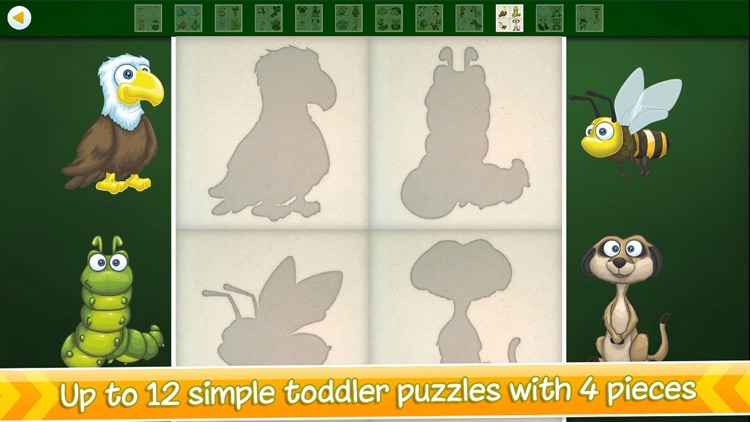 Some Simple Animal Puzzles 5+